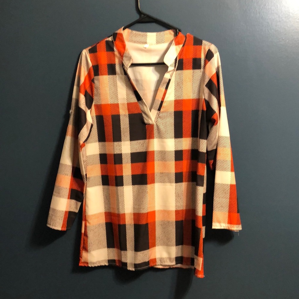 Fall plaid shirt